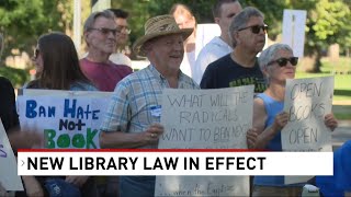 Idaho Democrats rally at Boise library against House Bill 710