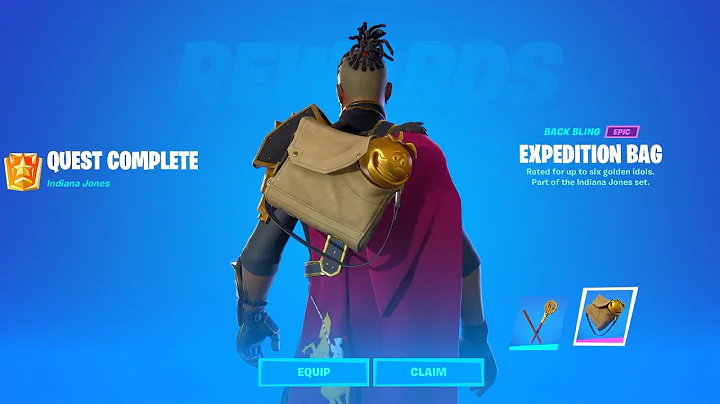 How to Unlock Expedition Bag Back Bling in Fortnit...