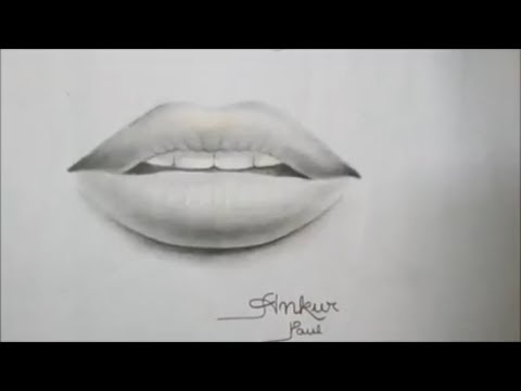 Come disegnare le labbra realistiche 2018 (Ankur)