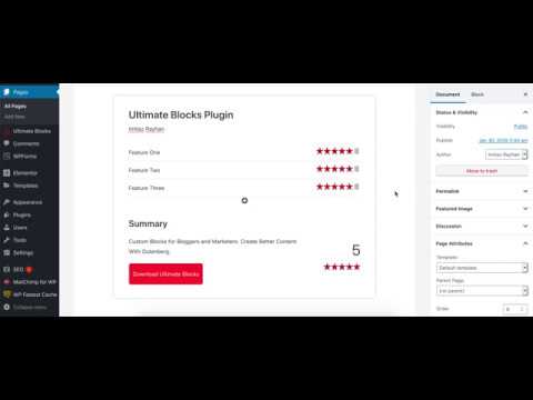 Review Block For Gutenberg (Schema Markup Enabled)