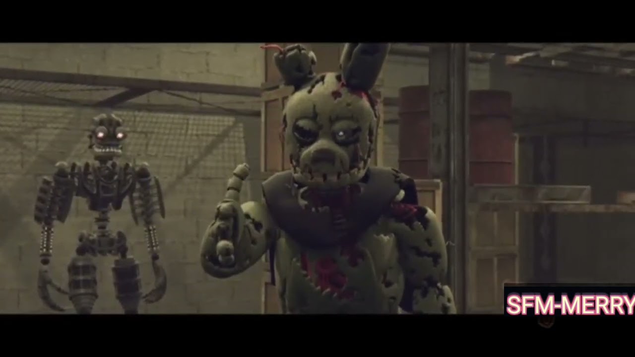 [SFM FNAF] Super Stars vs Security Breach FIGHT WrestleMania WITH Healthbars 