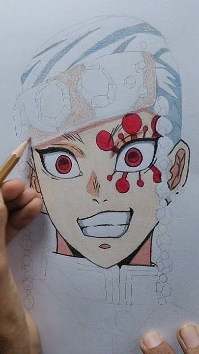 Anime Drawing| How To Draw Tengen Uzui Hashira | Step By Step