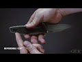 Video: Zero Tolerance Hinderer 0393GLCF Frame Lock Knife Glow CF (3.5" Working),ZT0393GLCF