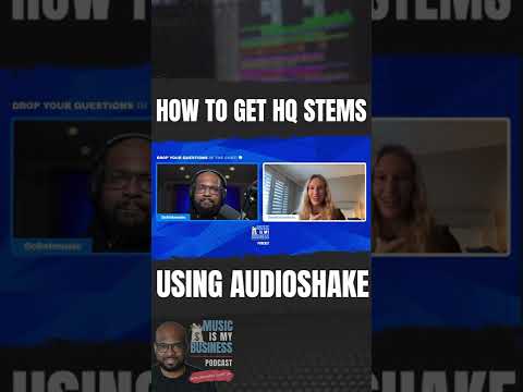 How To Get HQ Stems Using AudioShake?