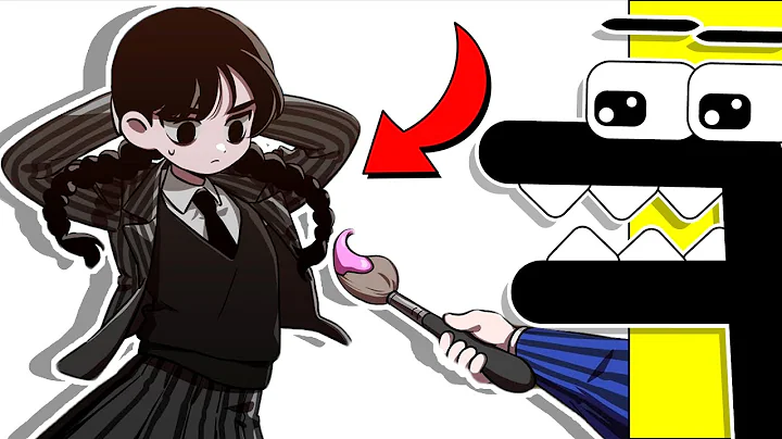 Wednesday Zerotwo Dodging Meme | EVERYDAY WEDNESDAY LIFE ANIMATION Alphabet lore react to WEDNESDAY