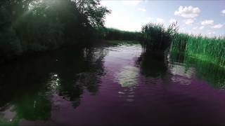 3D Robotics Iris+ water testing! SCARY close to water!