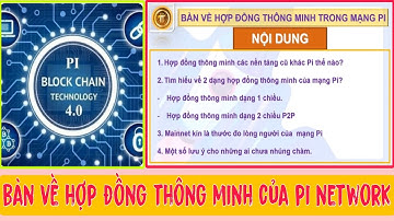 HỢP ĐỒNG THÔNG MINH CỦA PI NETWORK | Tiền Điện Tử 24h |