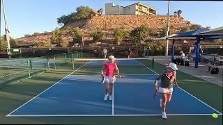 Jill Lum and Ying Zhao 3.5 (65-69) Rnd of 16@worldseniorgames 2023 @teamlumpickleball