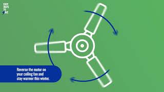 Ways to Save: Winter Ceiling Fan (Potomac Edison)