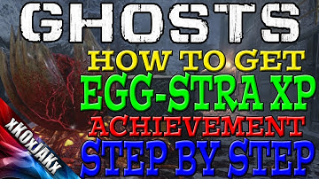 COD: Ghosts - How To Get "EGG-STRA XP" Easter Egg Achievement STEP BY STEP!! (Call Of Duty Ghosts)