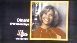 WPIX Dinah! tel-op, 1978
