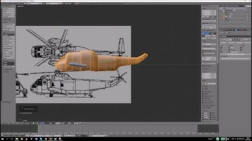 Blender Timelapse  - Low Poly Helicopter