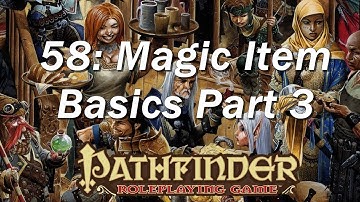 PATHFINDER Roleplaying Game, RPG Basic Rules ep 58 | Magic Item Statistics and Magic Armor Basics