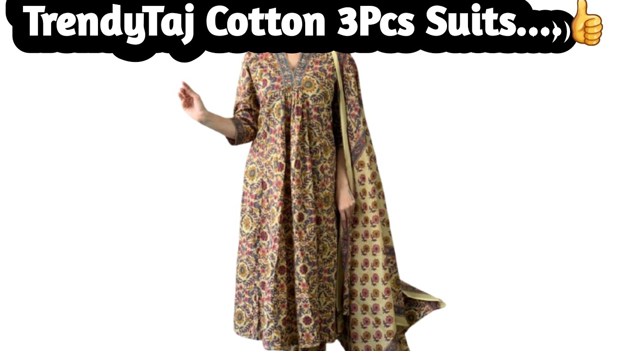 Trendy Taj cotton kalamkari,  ajrak 3pcs/9042521599