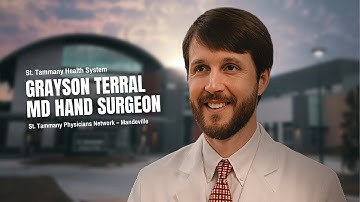 From Covington to the OR: Meet Dr. Grayson Terral, St. Tammany’s new hand surgeon