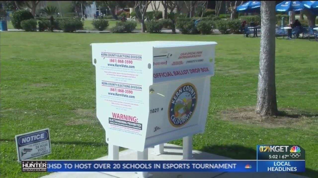 What is Kern's young voter turnout?