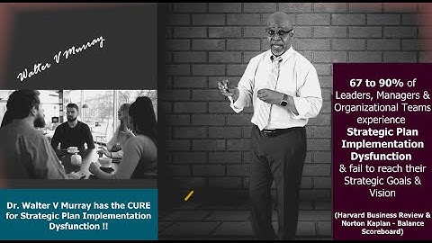 Dr. Murray talking about DIMES for Implementing Strategy FAST! | ACCELERATE Strategy & Leadership