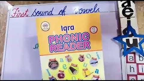 PVI ENGLISH ( IQRA PHONIC READER1) LESSON # 31 (PART 2) DATE: 20/6/20 TOPIC: FIRST SOUND OF VOWEL (U
