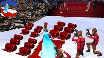 MAX LEVEL in Red Carpet Run 👸👠 BIG UPDATE!! All Levels - iOS, Android Gameplay Walkthrough! #1