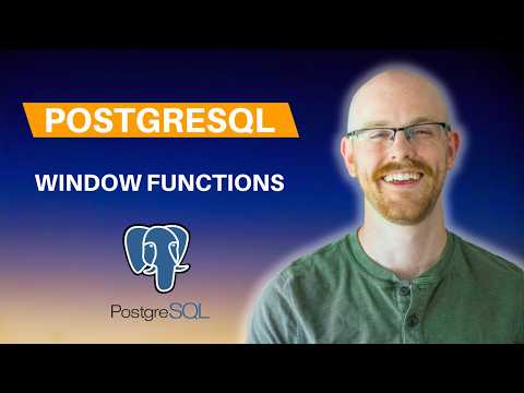 Window Functions in PostegreSQL