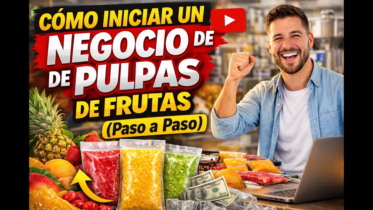 COMO FABRICAR PULPAS DE FRUTAS - QUE MAQUINAS NECESITAS?? - CUAL ES COSTO DE EMPRENDER
