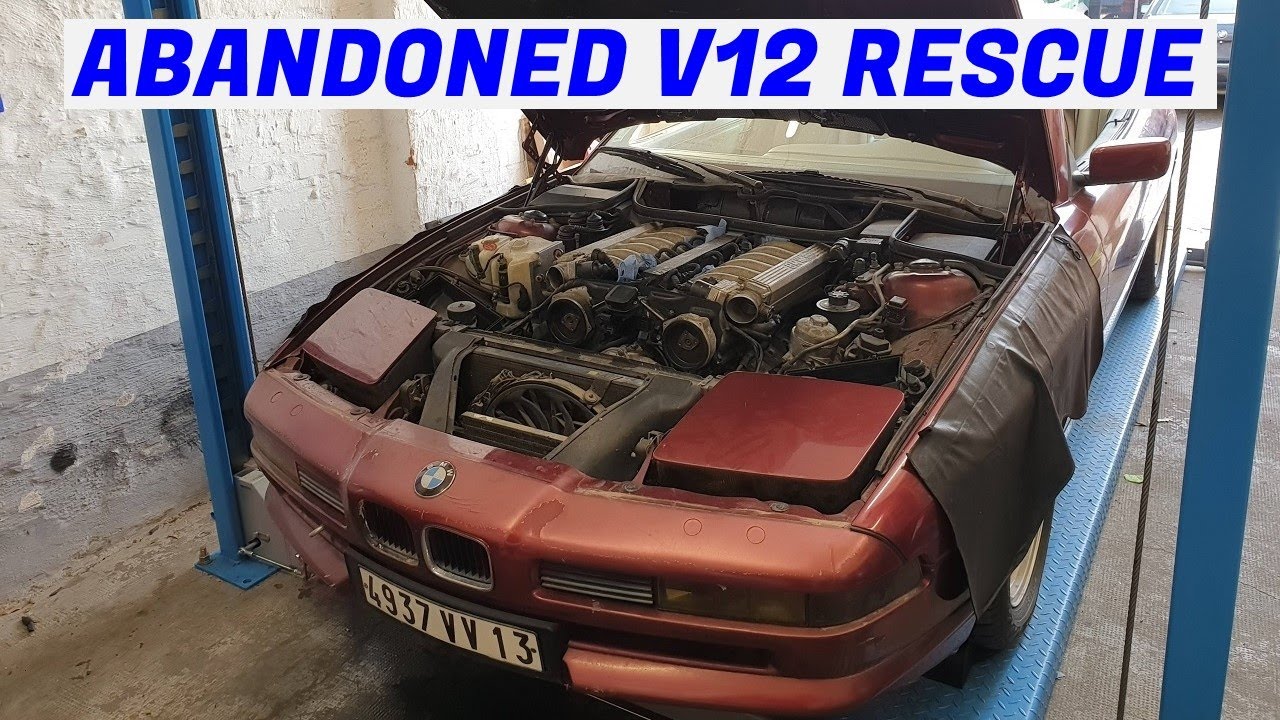 The Hack Jobs Unfold - Garden Find V12 BMW 850i Revival - Project Marseille: Part 2 - YouTube