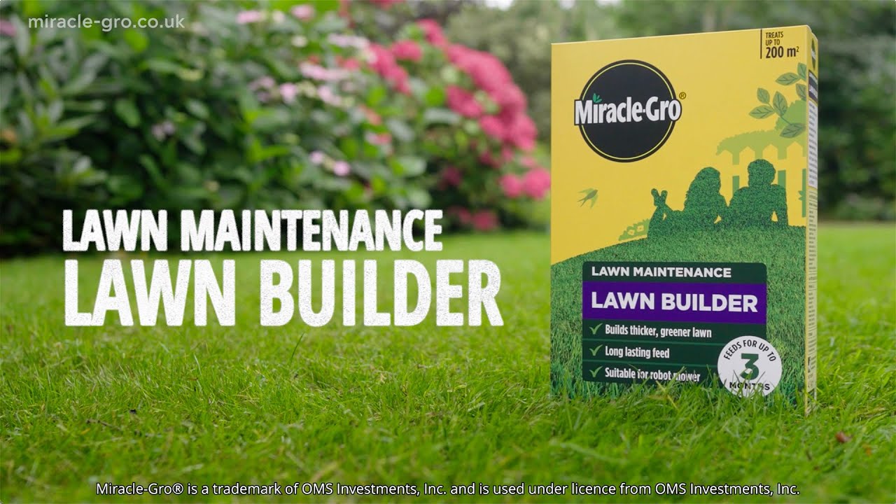 Miracle-Gro® Lawn Builder | Long-Lasting Lawn Food for a Thicker, Healthier Lawn