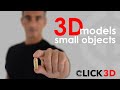 Is it possible to create quality 3D models of small objects ? | Photogrammetry |  CLICK 3D   EP 4