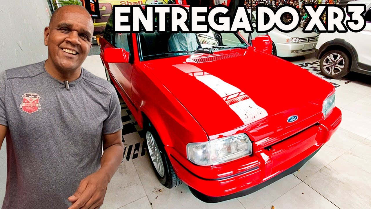 ESCORT XR3 FICOU ANIMAL!!!😎🚀 ENTREGAMOS O XR3 RESTAURADO DO ZERO!!!!