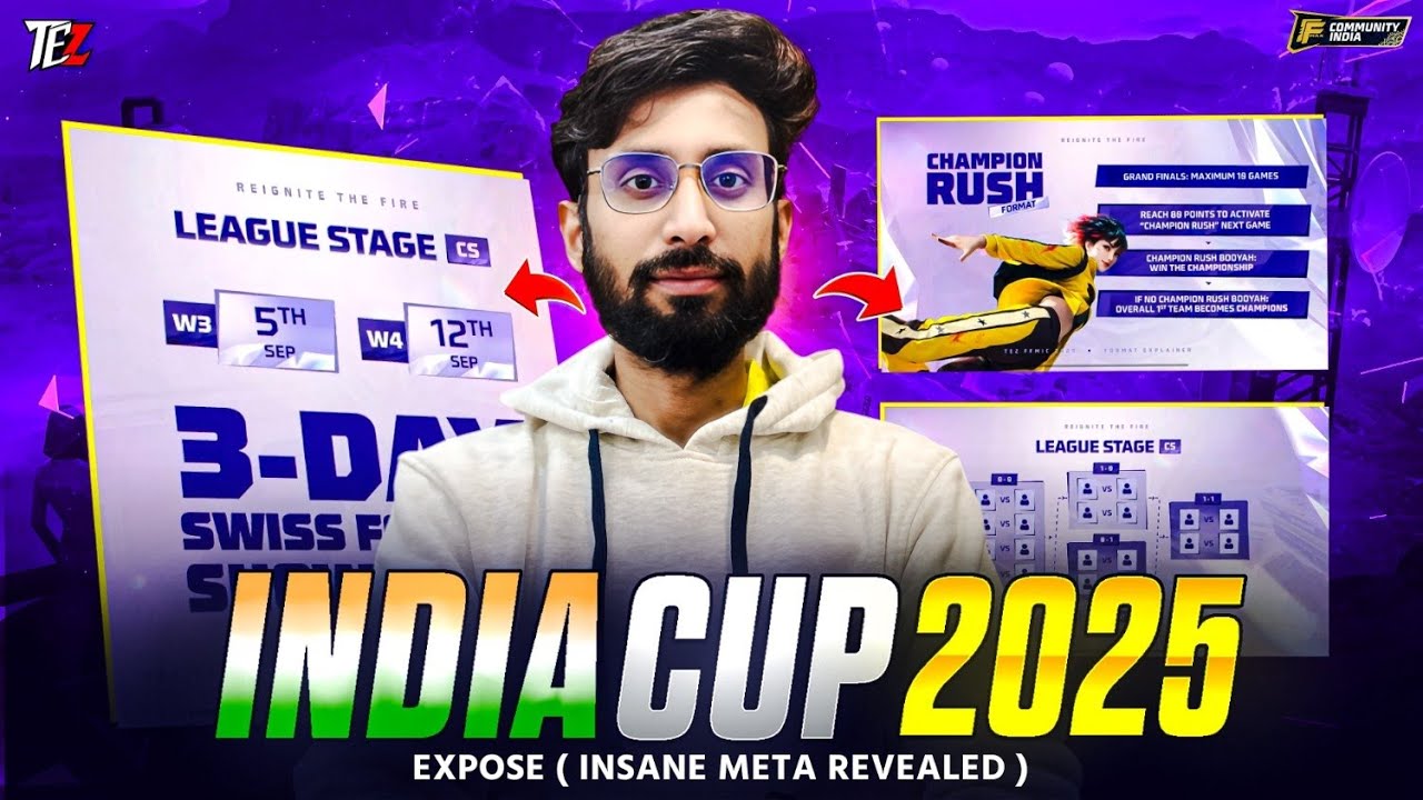 Free Fire Max India Cup 2025 Rules & Format in Telugu|FFMIC Explained🔥| Free Fire India Cup Rules🏆