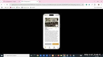 HCI assignment vid 1