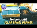 510 watt Slide Out Solar Drawer on the Roof of our Car!!!! Canopy Build Part 2