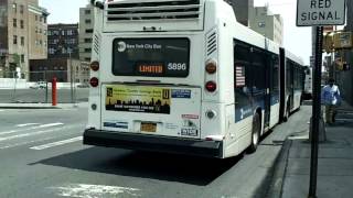 NYCT Bus: Nova LFSA 5927/5896 Q44 Limited Buses on Archer Avenue