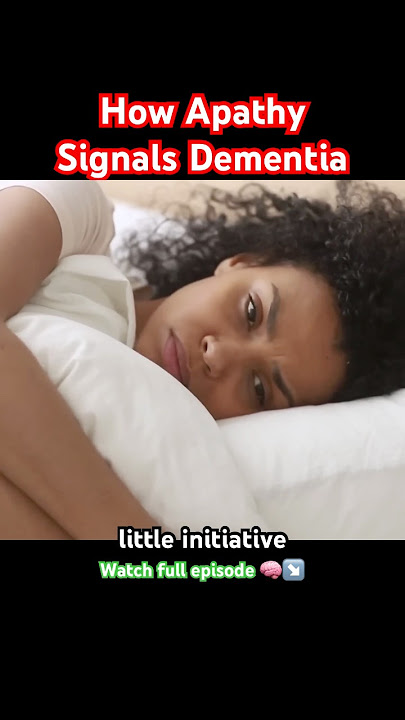 How apathy signals dementia! #health #facts #lifestyle #motivation #shorts #foryou #doctor #brain