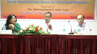 Lecture on 'Role of Electoral Reforms in Good Governance' by J M Lyngdoh - Part V