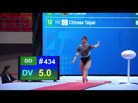 Yeo Seojeong. 2026 Asian Championships. Quals/TF/AA. VT1