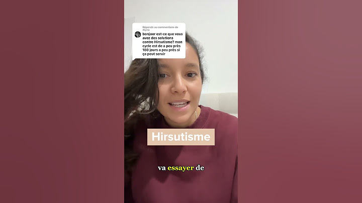 PARTIE 1 #Hirsutisme et pilosité excessive : SOPK ?