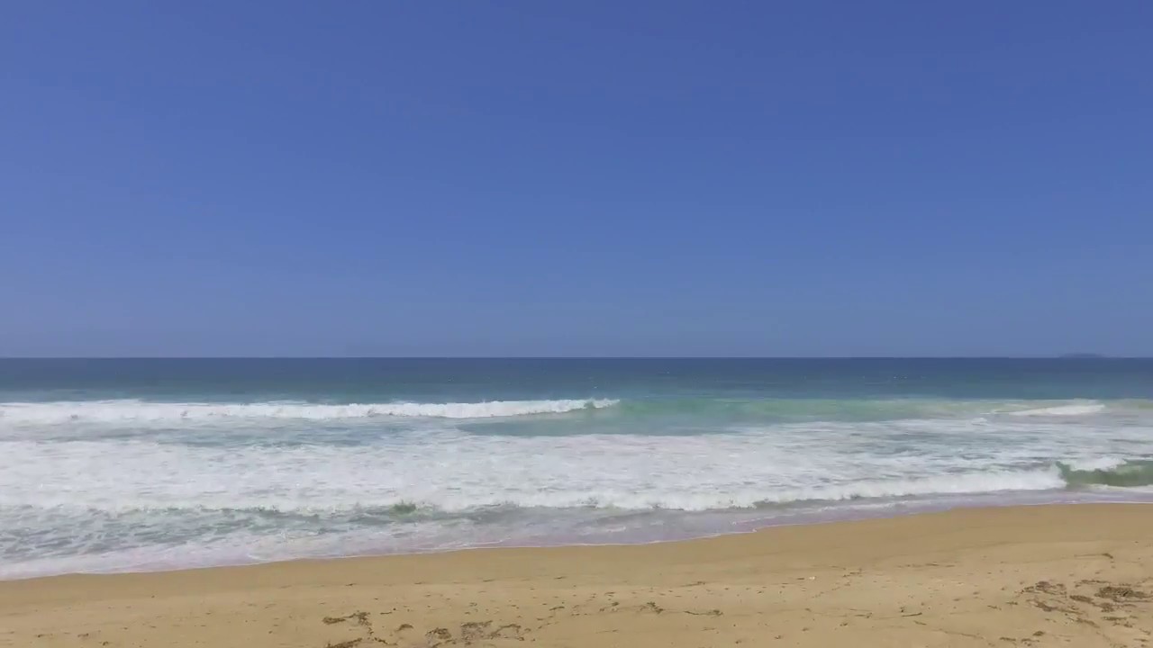 Drone na praia do Moçambique 2017