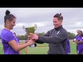 Ashlyn Harris & Ali Krieger - Orlando Pride's Soccer Tennis Champ