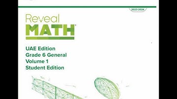 Reveal Math Grade 6 3-1 Divide Multi  Digit Whole Numbers