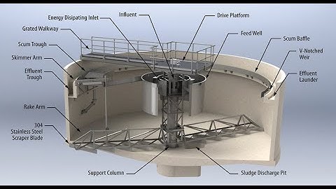 PRIMARY CLARIFIERS OF AN INDUSTRY