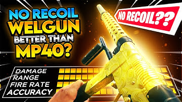 The *NEW* WELGUN is BETTER than the MP40 in Warzone!?😈 | (Best Welgun Class)
