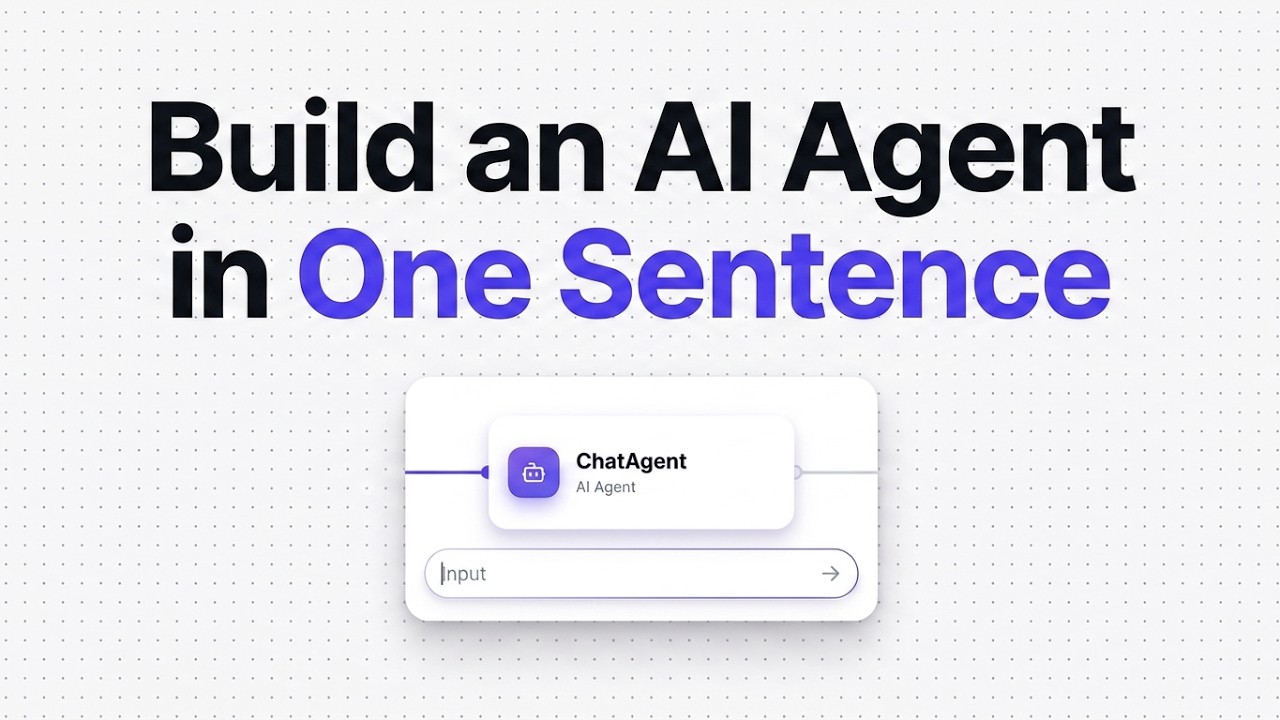 Build Your First AI Agent in One Sentence | Heym