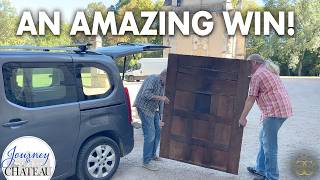 Our Most AMAZING AUCTION WIN! From Chateau to Chateau