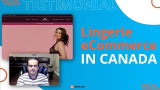 Shopify Store Launch Lingerie Ecommerce In Canada