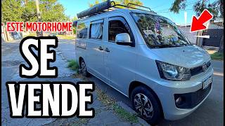 Se vende MOTORHOME tamaño ideal y muy buen PRECIO, camioneta FAW B80 tip 2015. Lista para Viajar