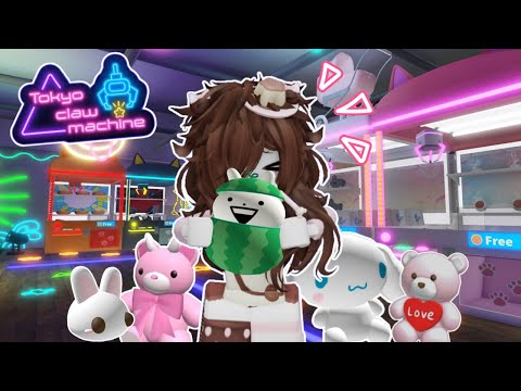 ROBLOX TOKYO CLAW MACHINE WINS!!!