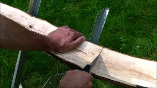 Axe Handle Replacement - From Tree to handle