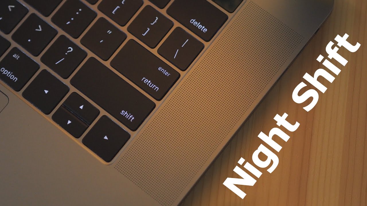 night shift for mac app