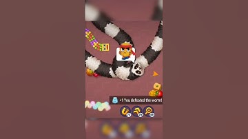 Worms Zone io Hungry Snake Game No death mod apk gameplay video